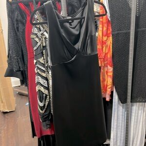 Black beaded Cocktail Dress